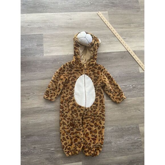 MICHLEY Unisex Baby Tiger Costume  Hooded Romper Tiger Outfit Zipper 6-12 Mo - Picture 7 of 7